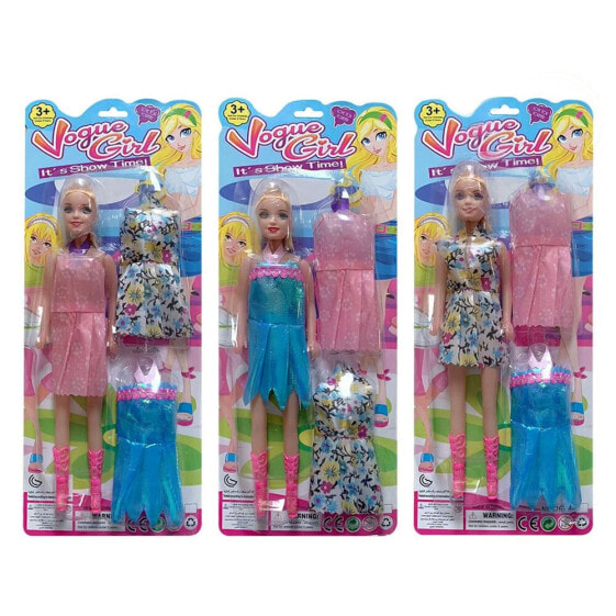 ATOSA 38.5x15.5 cm 3 Assorted Doll