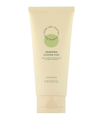 Missha Creamy Latte Cleansing Foam Green Tea (172 ml)