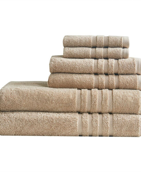 Nurture Microbial Resistant 6-Pc. Bath Towel Set, 30" x 54"