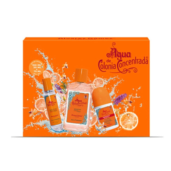 Unisex парфюмерный набор Alvarez Gomez Orange EDC Agua de Colonia Concentrada 3 Предметы