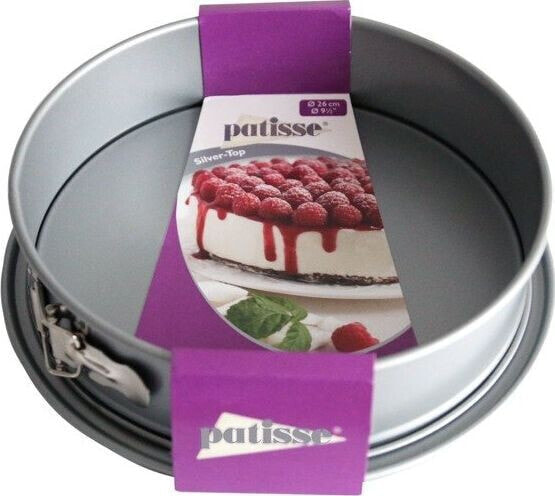 Patisse Tortownica z rantem 26 cm Patisse Silver Top uniwersalny