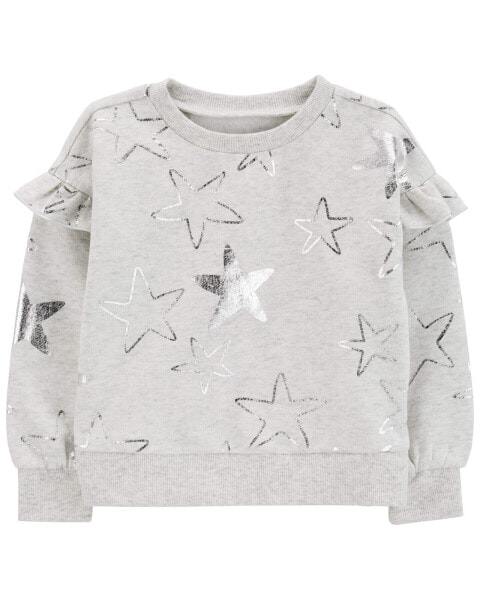 Baby Star Fleece Sweatshirt 6M