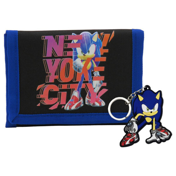 SONIC & Keychain Set wallet