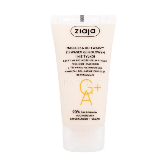 Ziaja Face Mask + Scrub With Glycolic Acid 55 ml gesichtsmaske für Frauen