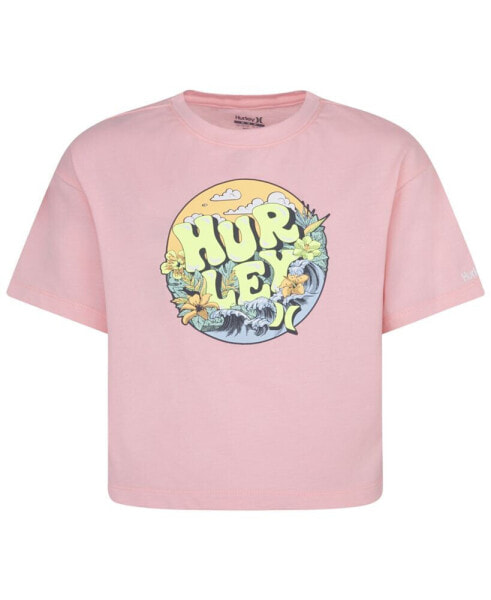 Футболка Hurley Big Girls Bubblegum