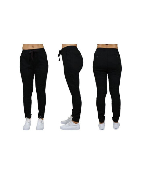 Women's Basic Stretch Twill Joggers