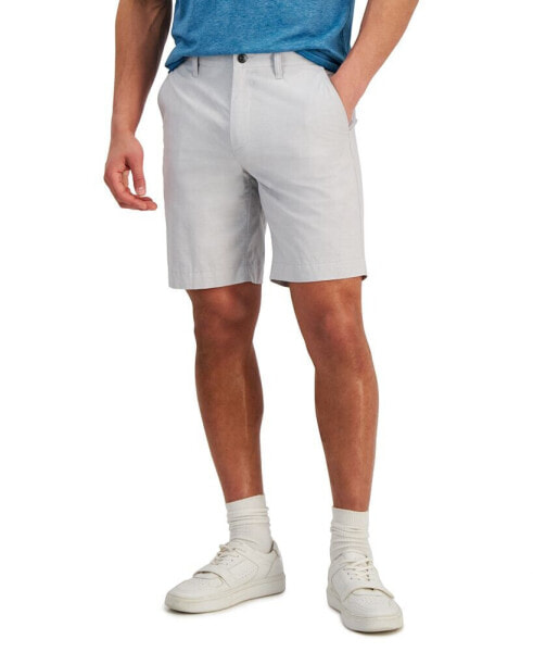 Classic-Fit Solid 8.5" Chambray Shorts, Created for Macy's