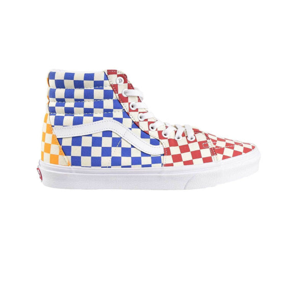 Vans SK8-Hi Mens Shoes Vanilla Checkerboard/Multi/True VN0A38GE-VLV