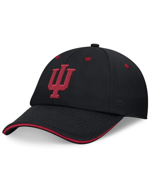 Men's Black Indiana Hoosiers Release Adjustable Hat