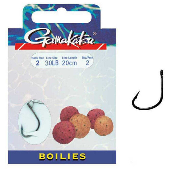 GAMAKATSU Booklet Boilie 3513F 0.250 Lbs Tied Hook