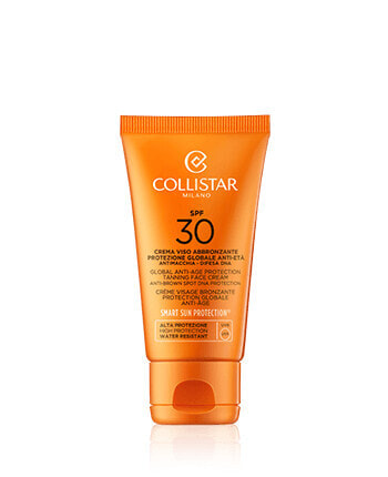 Collistar Smart Sun Protection Global Anti-Age Protection Tanning Face Cream SPF 30 (50 ml)