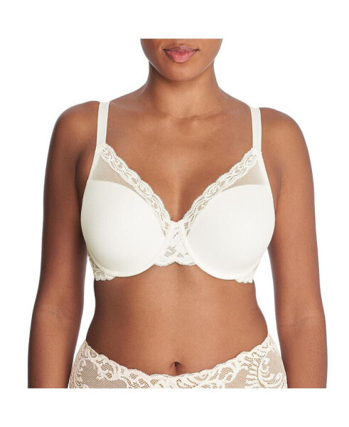 Women's Feathers Full Figure Contour Underwire Bra