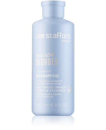 Lee Stafford Bleach Blondes Ice White Shampoo (250 ml)