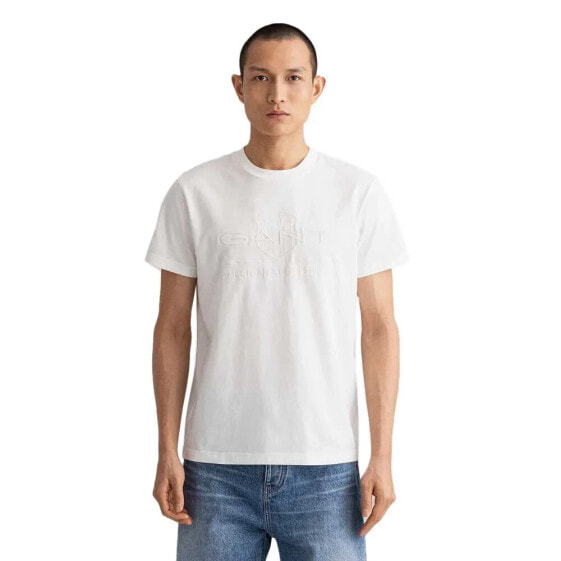 GANT D1 Tonal Archive Shield short sleeve T-shirt