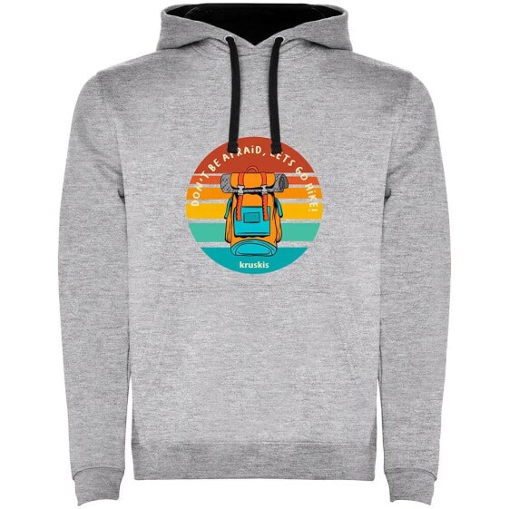 KRUSKIS Dont be Afraid Bicolor hoodie