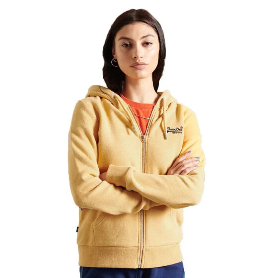 SUPERDRY Orange Label Classic full zip sweatshirt