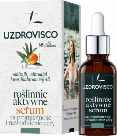 Uzdrovisco Roślinnie Aktywne serum na promienność i nawodnienie cery Rokitnik 30ml