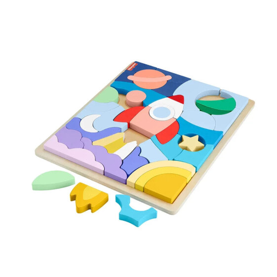 FISHER PRICE Space Wood puzzle