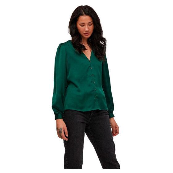 VILA Ellette Long Sleeve Blouse