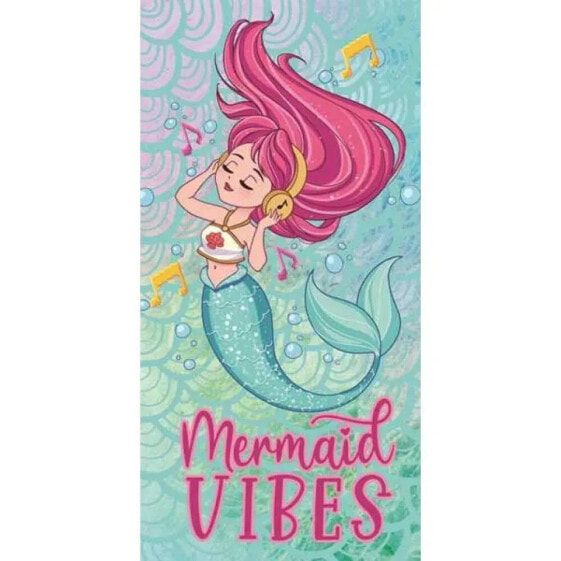 ALGON Mermaid Printed Microfiber Towel 75x150 cm