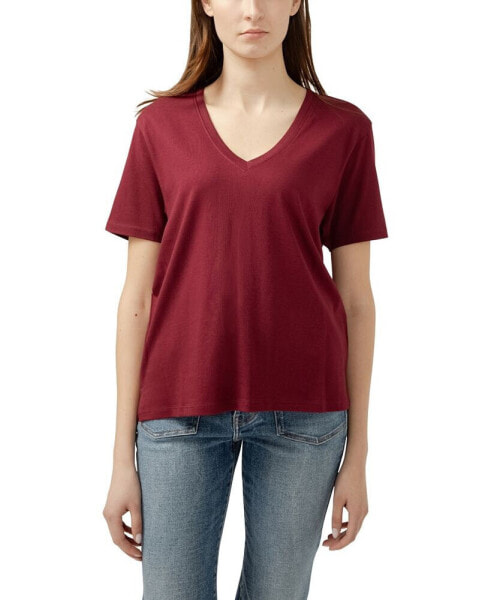 Women's Drapey Luxe V-Neck Tee