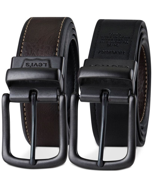 Men’s Contrast Stitch Reversible Belt