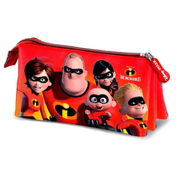 KARACTERMANIA The Incredibles Disney Triple Pencil Case