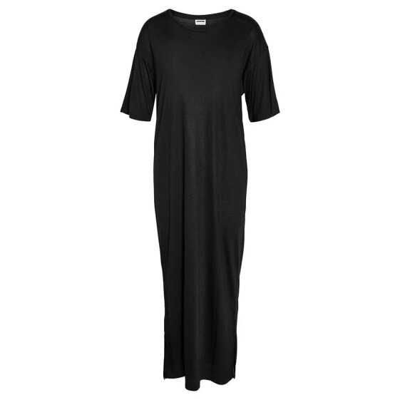 NOISY MAY Mayden Short Sleeve Long Dress