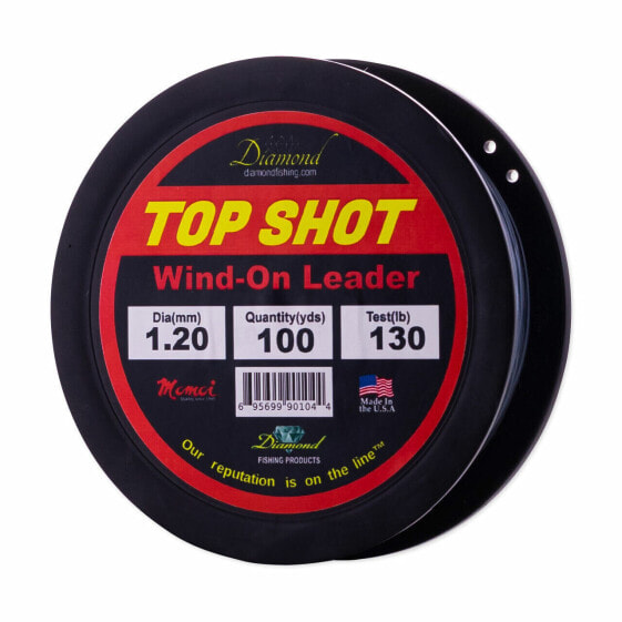 Momoi Diamond Fishing Top Shot Wind-on Leaders |100 Yards | Pick Line Class