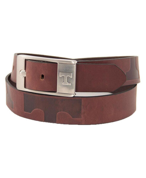 Men's Tennessee Volunteers Brandish Leather Belt - Brown