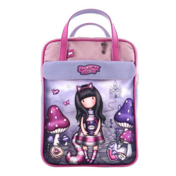 SANTORO LONDON Large Gorjuss™ Cheshire Cat backpack