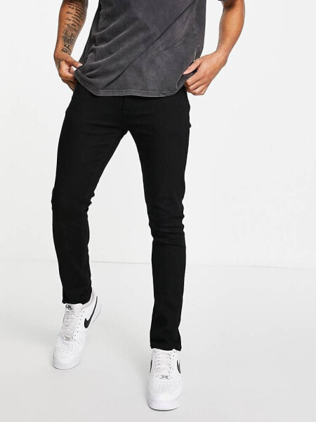 River Island skinny jeans in black