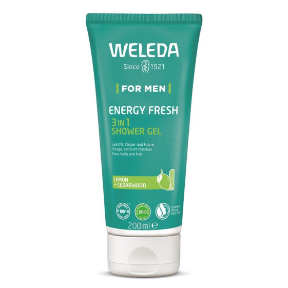 Weleda For Men Energy Fresh 3in1 200 ml duschgel für Herren