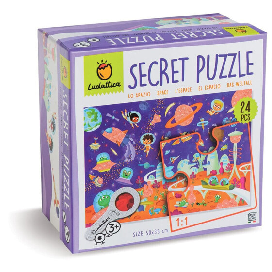 LUDATTICA Secret The Space 24 Pieces Puzzle