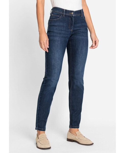 Dana Fit Slim Leg 5-Pocket Power Stretch Jean