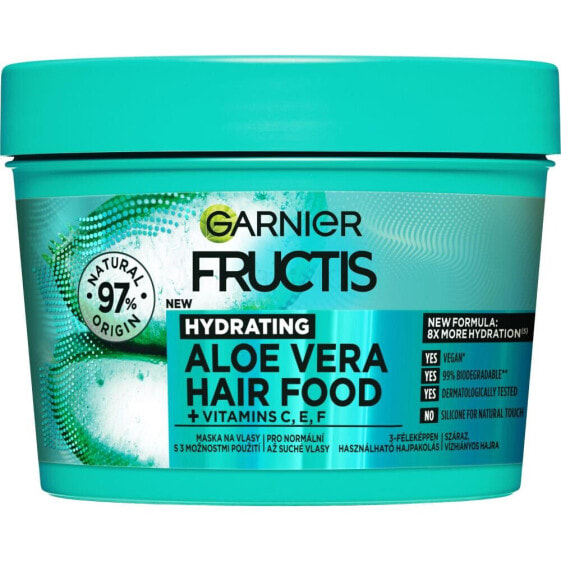 Garnier Fructis Hair Food Aloe Vera Hydrating Mask 400 ml haarmaske für Frauen