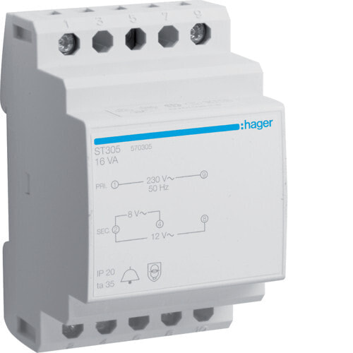 Hager ST305 - 230 V - PBX - PBX