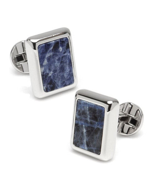 Ox Bull & Trading Co Sodalite JFK Presidential Cufflinks