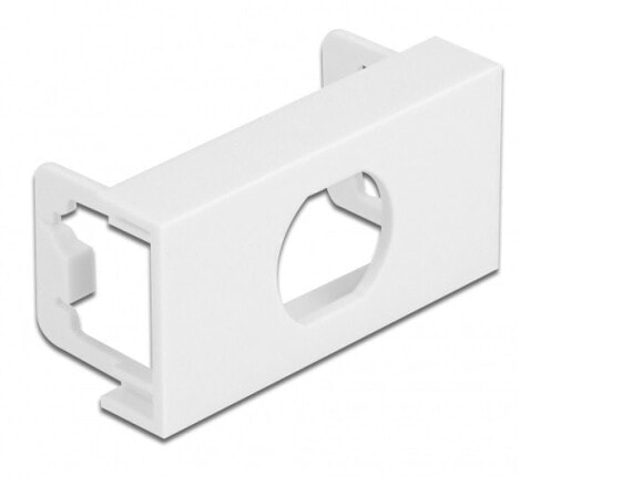 Delock 81367 - White - Polycarbonate (PC) - Screwless - Universal - 22.5 mm - 220 mm