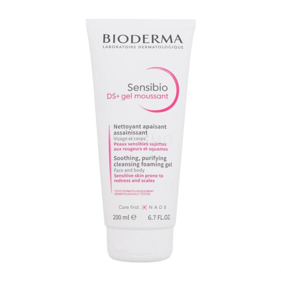 BIODERMA Sensibio DS+ Cleansing Gel 200 ml reinigungsgel für Frauen