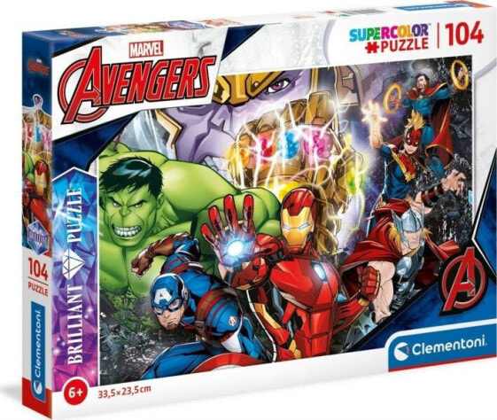 Clementoni Puzzle 104 Brilliant Marvel