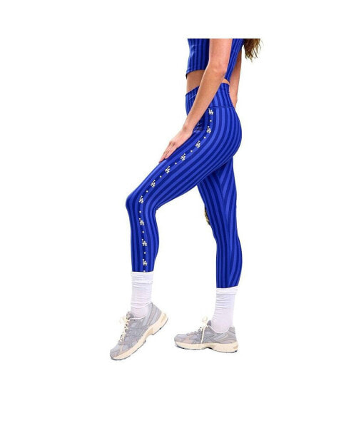 Women's Royal Los Angeles Dodgers TLC Printed Leggings