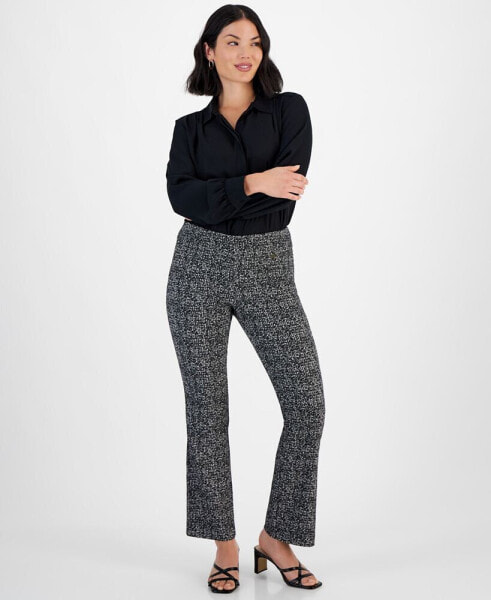 Petite Mini Bootcut Tummy-Control Pants, Created for Macy's