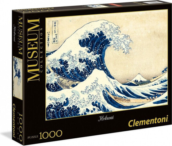 Clementoni 1000 EL. Hokusai, Wilka fala w Kanagawie (39378)