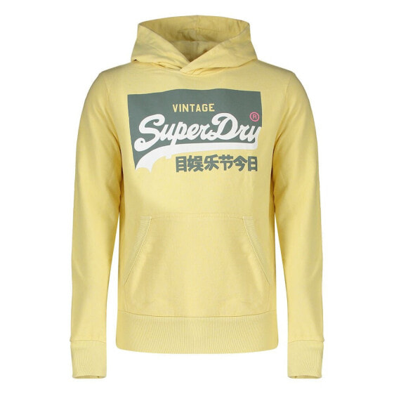 SUPERDRY Vintage Logo Organic Pastel hoodie