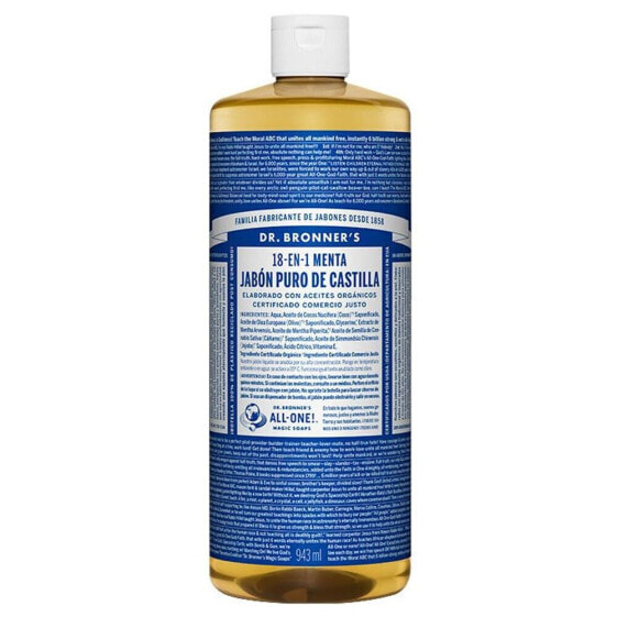 DR BRONNERS Menta 945ml Liquid Soap