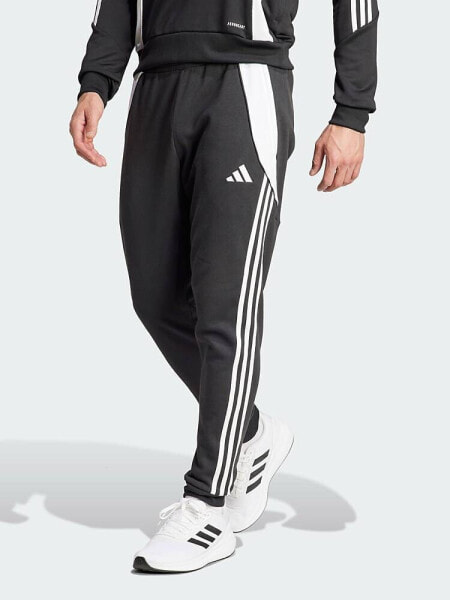 adidas Tiro 24 Sweat Tracksuit Bottoms in Black