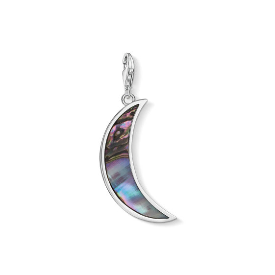 Thomas Sabo Charm-Anhänger Mond Abalone Perlmutt türkis Y0007-509-7