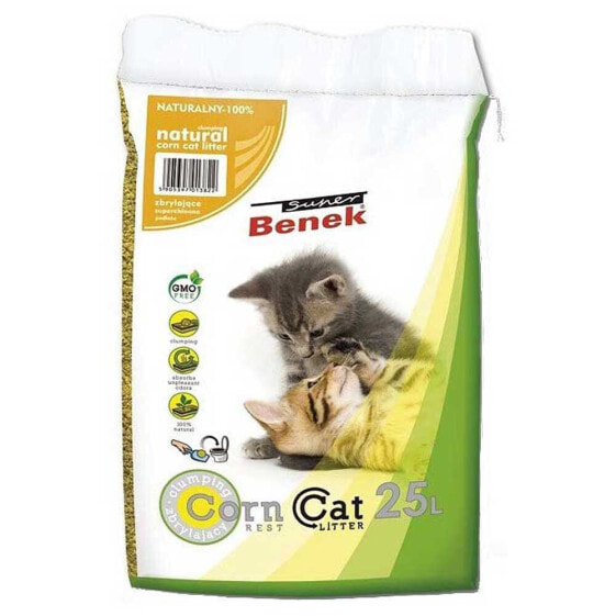 SUPER BENEK Corn 25l Cat Litter