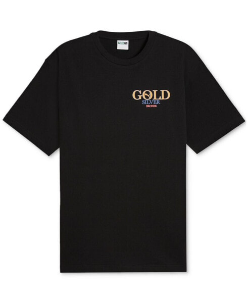 Men's Fastest Gold Short-Sleeve Graphic T-Shirt